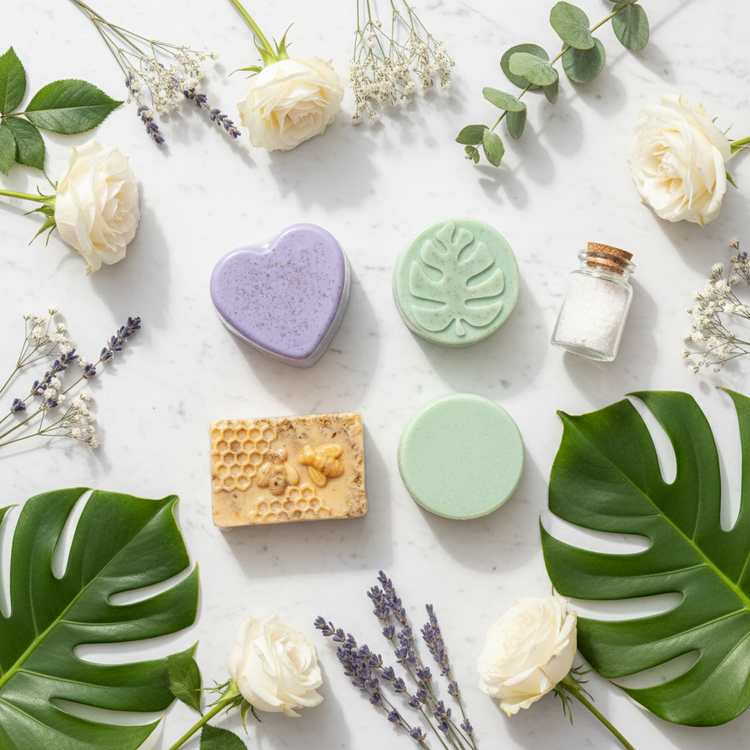 VLM Natural - Flat Lay Mármol
